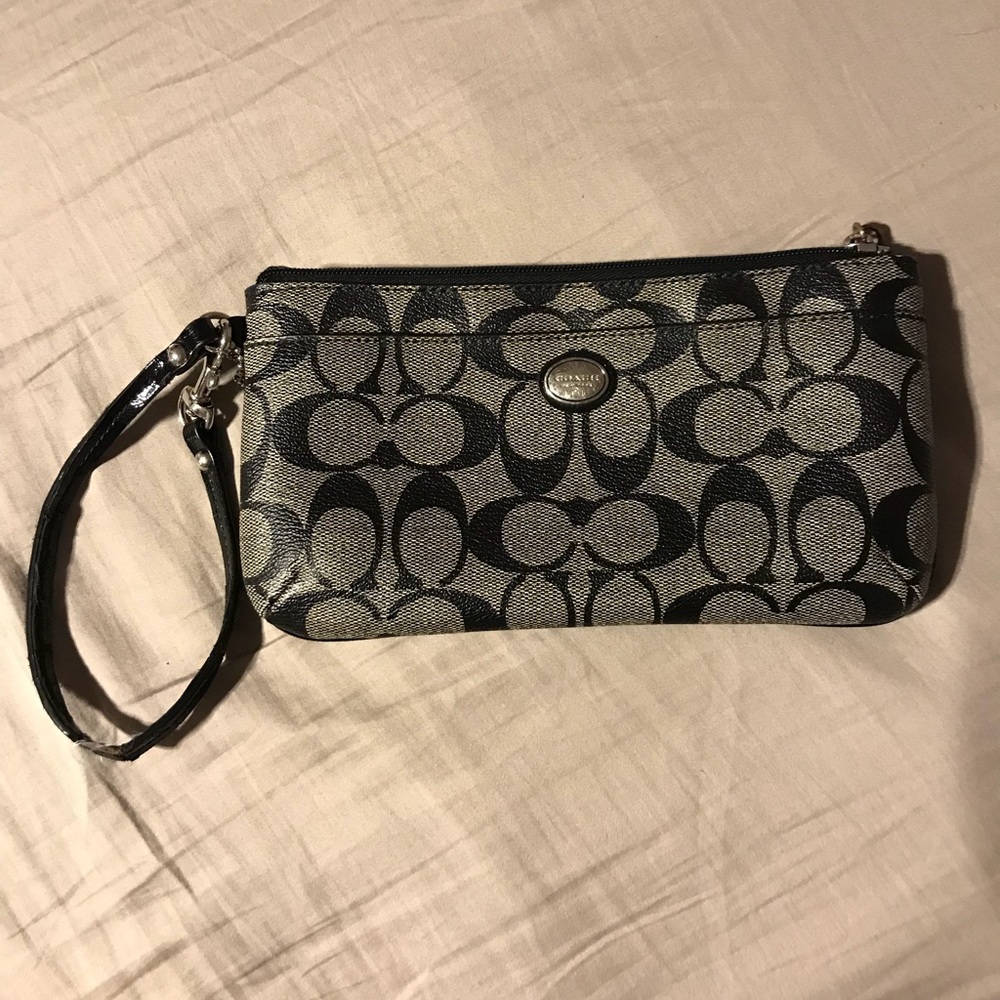 Coach wrist wallet